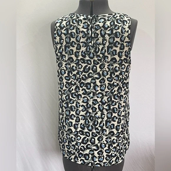 Banana Republic Sleeveless Print Top Size S - Picture 3 of 9